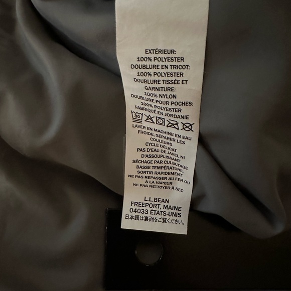 LL Bean plus size Sherpa vest, 1X - Picture 6 of 7